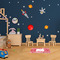 Swirl Woven Floor Mat - LIFESTYLE (child's bedroom)