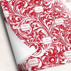 Swirl Wrapping Paper Sheets - Single-Sided - 20" x 28" (Personalized)