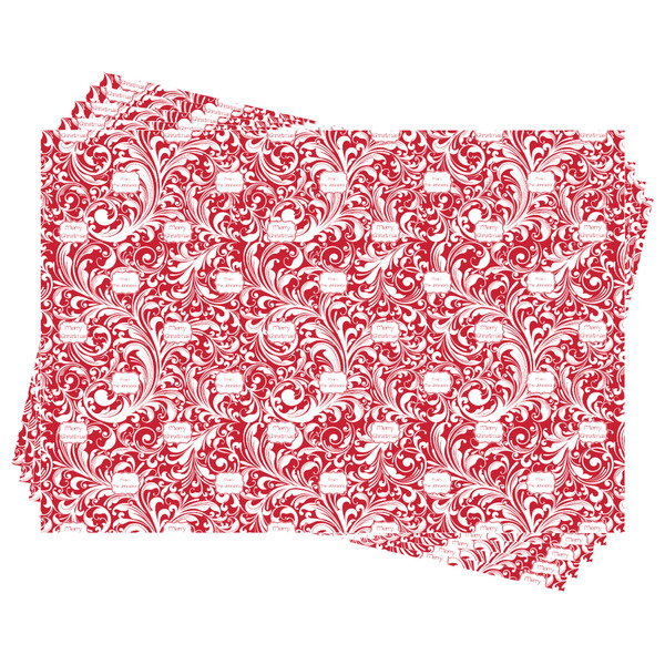 Swirl Wrapping Paper - Front & Back - Sheets Approval