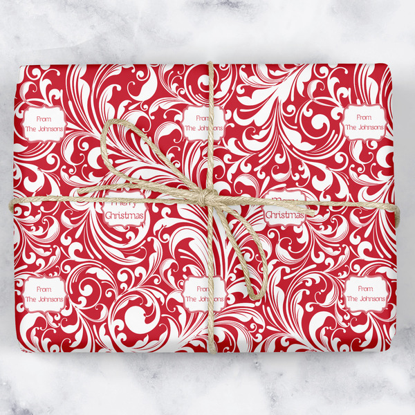 Custom Swirl Wrapping Paper (Personalized)