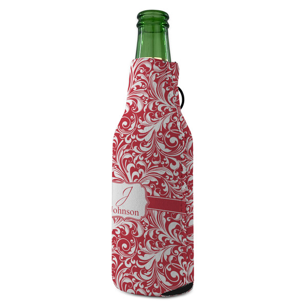 Swirl Zipper Bottle Cooler - ANGLE (bottle)