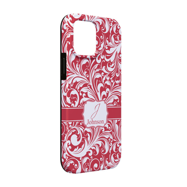 Custom Swirl iPhone Case - Rubber Lined - iPhone 13 Pro (Personalized)