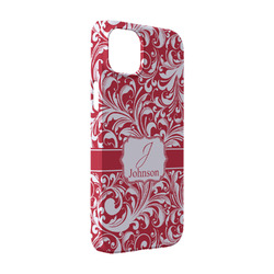 Swirl iPhone Case - Plastic - iPhone 14 (Personalized)