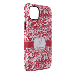 Swirl iPhone Case - Rubber Lined - iPhone 14 Plus (Personalized)