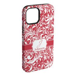 Swirl iPhone Case - Rubber Lined - iPhone 15 Plus (Personalized)