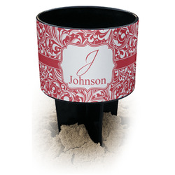 Swirl Black Beach Spiker Drink Holder (Personalized)