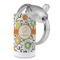 Swirls & Floral 12 oz Stainless Steel Sippy Cups - Top Off