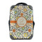 Swirls & Floral 15" Hard Shell Backpack (Personalized)