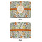 Swirls & Floral 16" Drum Lampshade - APPROVAL (Fabric)