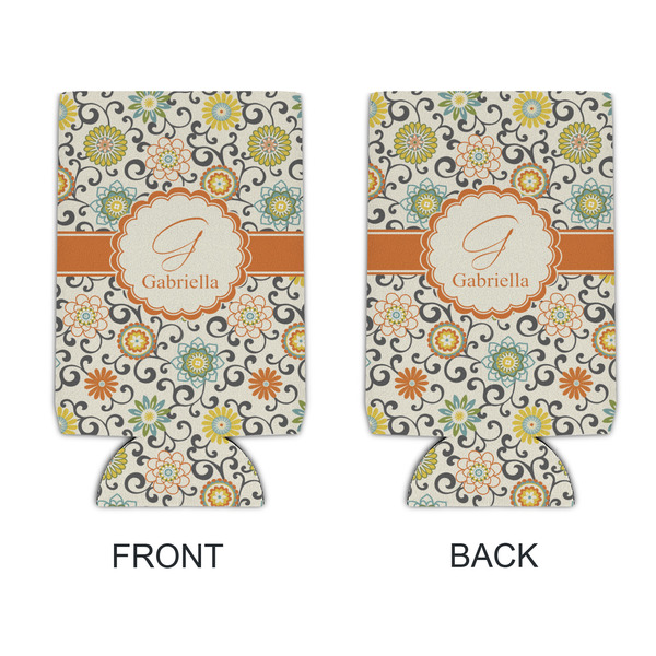 Swirls & Floral 16oz Can Sleeve - APPROVAL