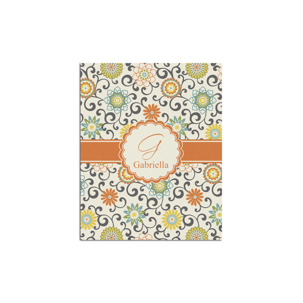 Custom Swirls & Floral Poster - Multiple Sizes (Personalized)