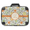Swirls & Floral 18" Laptop Briefcase - FRONT