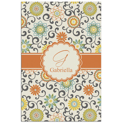 Swirls & Floral Poster - Matte - 24x36 (Personalized)