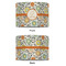 Swirls & Floral 8" Drum Lampshade - APPROVAL (Fabric)
