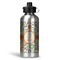 Swirls & Floral Aluminum Water Bottle