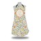 Swirls & Floral Apron w/ Name and Initial