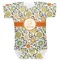 Swirls & Floral Baby Bodysuit (Personalized)