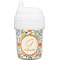 Swirls & Floral Baby Sippy Cup (Personalized)