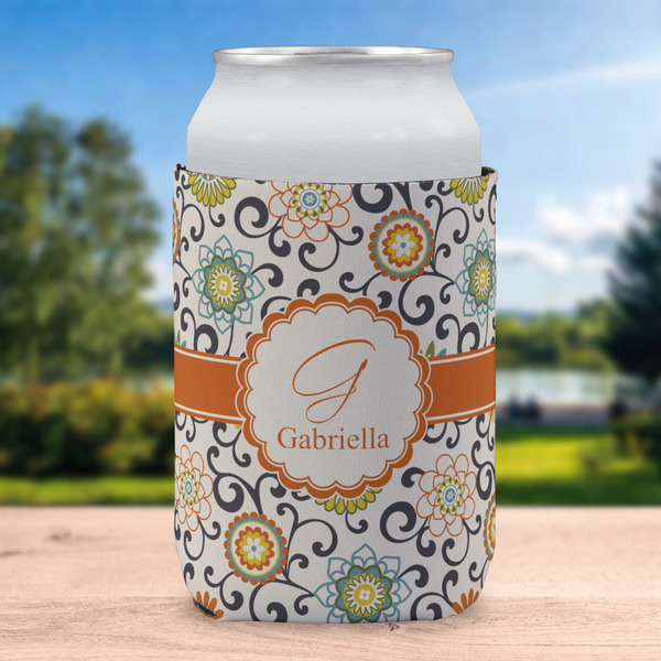 Swirls & Floral Can Sleeve - LIFESTYLE (single)