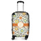 Swirls & Floral Suitcase - 20" Carry On (Personalized)
