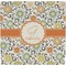 Swirls & Floral Ceramic Tile Hot Pad (Personalized)