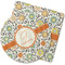 Swirls & Floral Rubber Backed Coaster (Personalized)