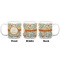 Swirls & Floral Coffee Mug - 20 oz - White APPROVAL
