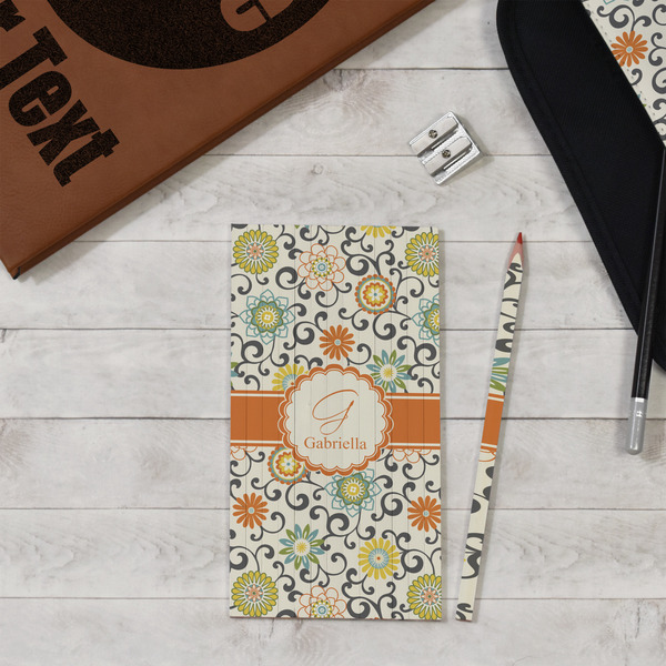 Swirls & Floral Colored Pencils - In Context