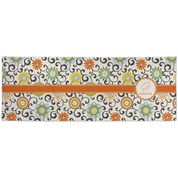 Swirls & Floral Cooling Towel- Approval