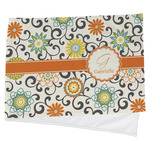 Swirls & Floral Cooling Towel (Personalized)