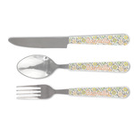 Swirls & Floral Cutlery Set (Personalized)