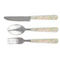 Swirls & Floral Cutlery Set (Personalized)