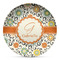 Swirls & Floral DecoPlate Oven and Microwave Safe Plate - Main