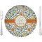 Swirls & Floral Dinner Plate