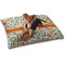 Swirls & Floral Dog Bed - Small w/ Name and Initial