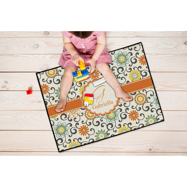 Swirls & Floral Door Mats - LIFESTYLE kid