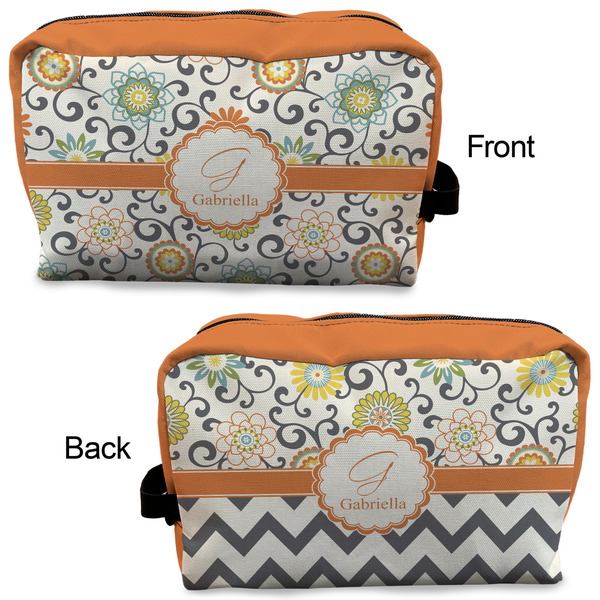 Swirls & Floral Dopp Kit - Approval