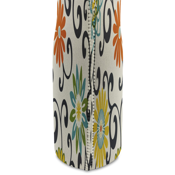 Swirls & Floral Double Wine Tote - DETAIL 2 (new)