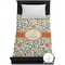 Swirls & Floral Duvet Cover (Twin)
