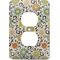 Swirls & Floral Electric Outlet Plate