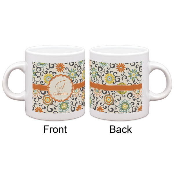 Swirls & Floral Espresso Cup - Apvl