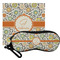 Swirls & Floral Personalized Eyeglass Case & Cloth