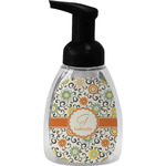 Swirls & Floral Foam Soap Bottle (Personalized)