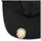 Swirls & Floral Golf Ball Marker Hat Clip - Main