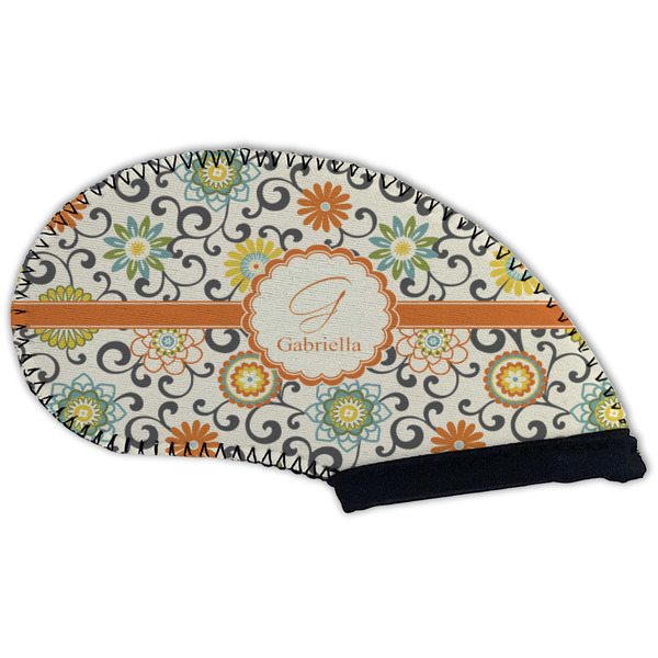 Swirls & Floral Golf Club Covers - BACK