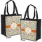 Swirls & Floral Grocery Bag - Apvl