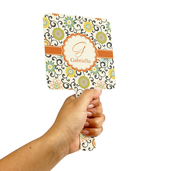 Swirls & Floral Hand Mirrors - Alt View