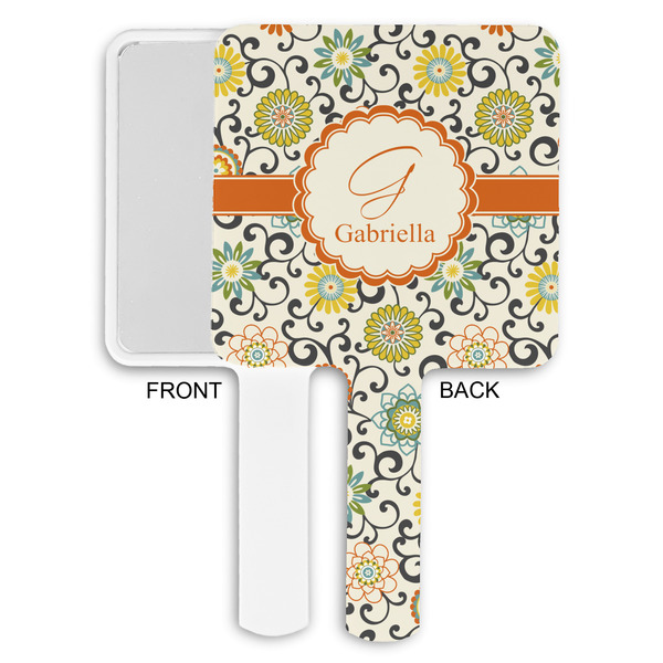 Swirls & Floral Hand Mirrors - Approval