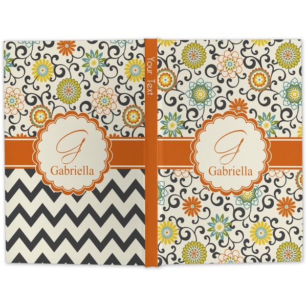 Swirls & Floral Hard Cover Journal - Apvl