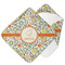 Swirls & Floral Hooded Baby Towel- Main